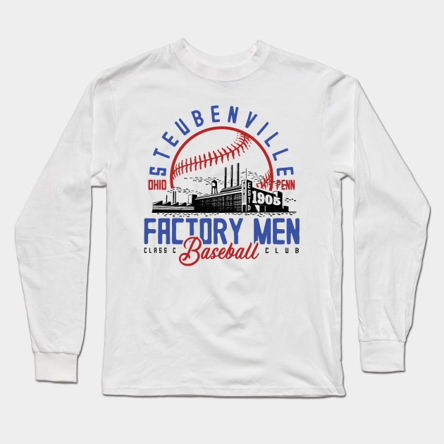 Steubenville Factory Men Long Sleeve T-Shirt by MindsparkCreative